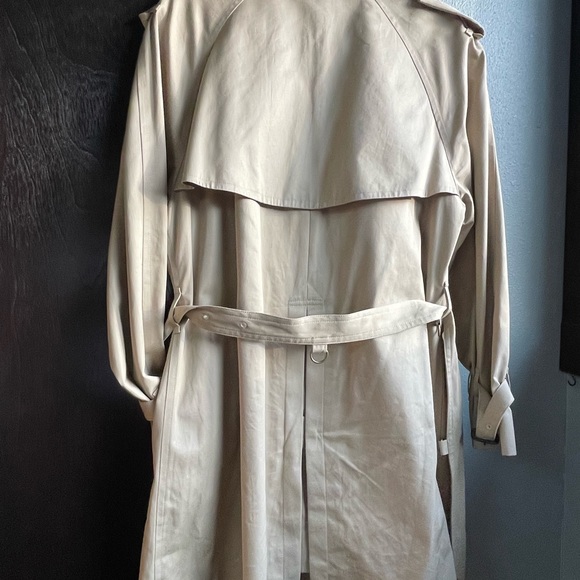 Brooks Brothers tan trench coat sz 14 - Picture 4 of 7